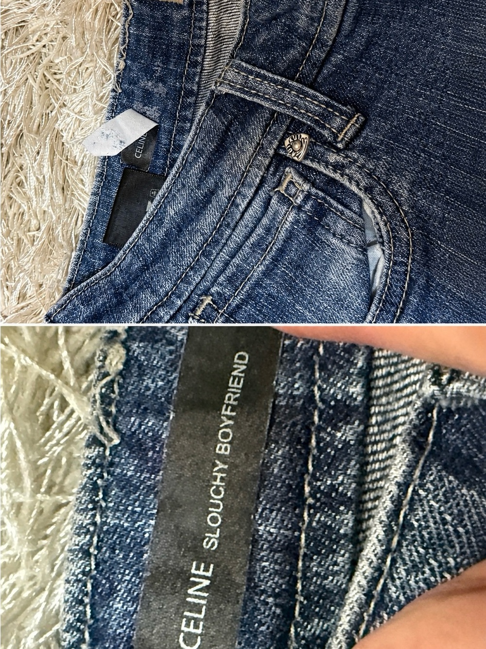 Kut From The Kloth Boyfriend Jeans Distressed Slouchy Raw Hem Denim Size 2 - Picture 12 of 15